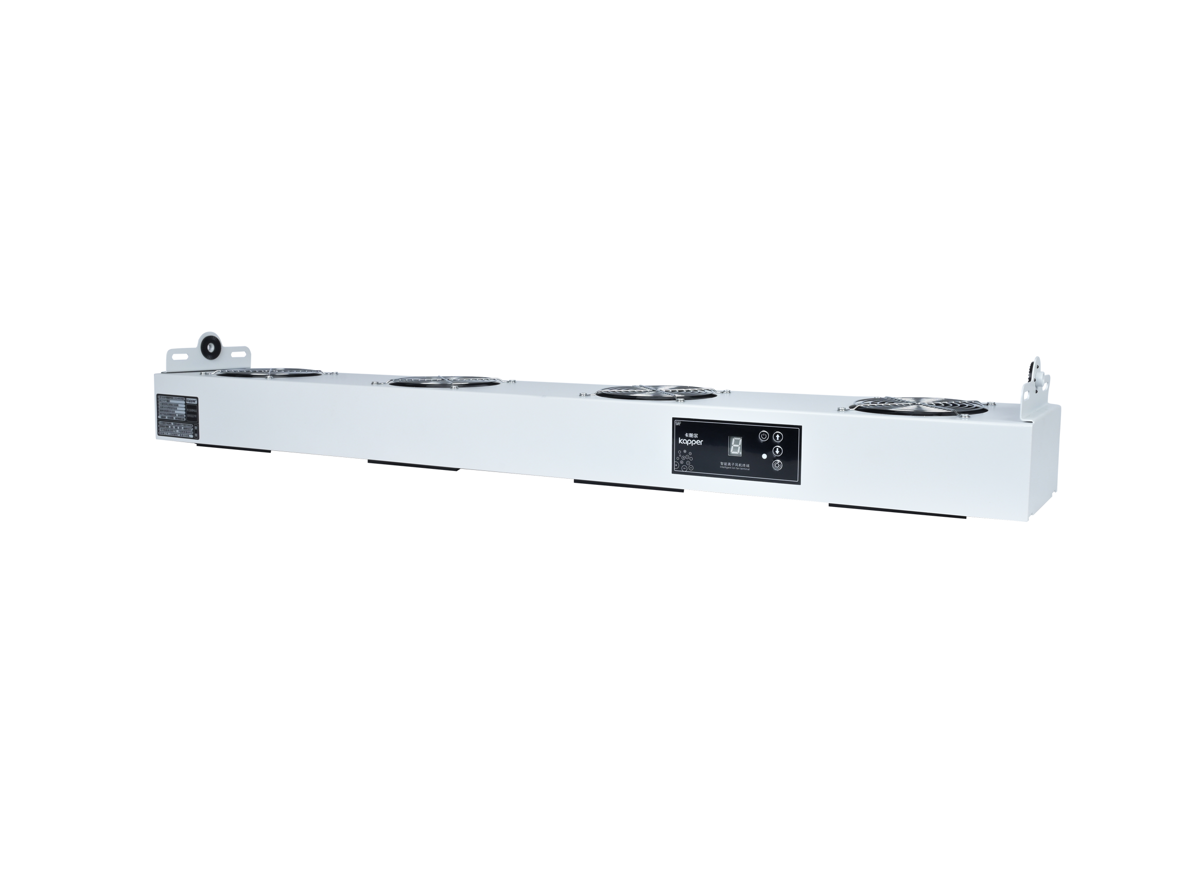 KP1104B第5代智能型懸掛式直流四頭離子風機